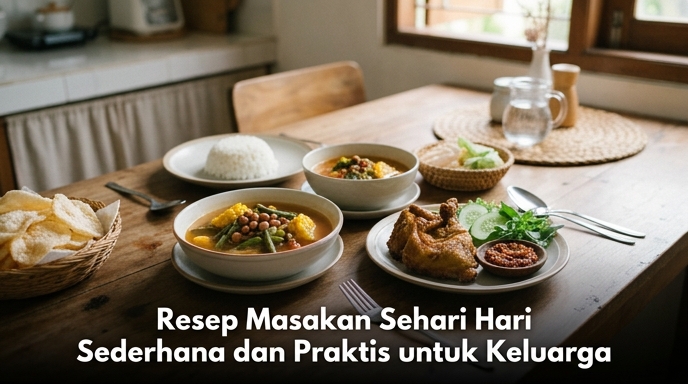 Resep Masakan Sehari Hari Sederhana dan Praktis untuk Keluarga