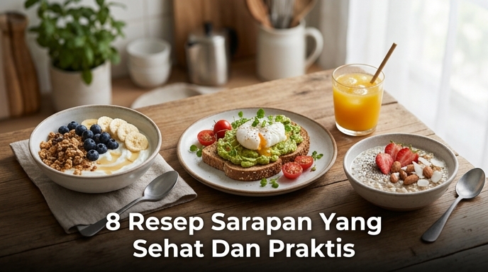 8 Resep Sarapan Yang Sehat Dan Praktis