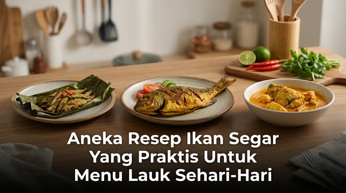 Aneka Resep Ikan Segar Yang Praktis Untuk Menu Lauk Sehari-Hari