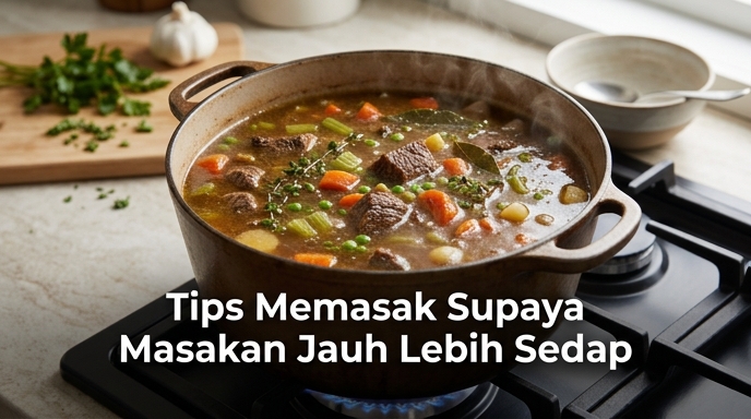 Tips Memasak Supaya Masakan Jauh Lebih Sedap
